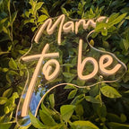 Mama to Be Neon Sign,Baby Shower Party Decorations, Party Neon Sign for Mummy, First Time Mom Gifts, Baby Shower Birthday Wedding Party Sign(15.7x11.8in) - Image 4
