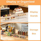 Extra Large 15.5 Inch Acrylic Buffet Risers Stands, 5 PCS Clear Food Risers for Buffet Table, Tiered Rectangle Dessert Table Display Set, Party Food Display for Catering Supplies - Image 6