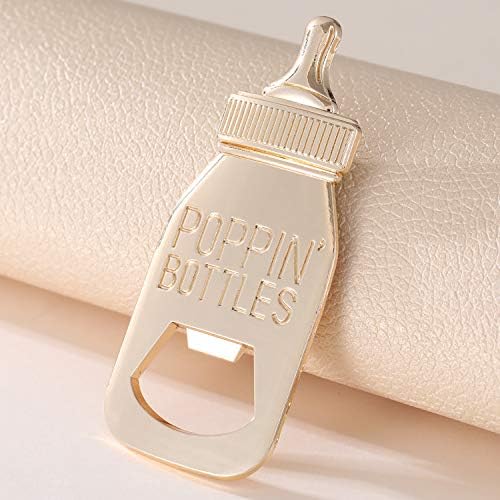 24pcs Poppin Bottle Bottle Opener Baby Shower Favors Gift for Boy with Exquisite Packaging Box,Baby Shower Souvenirs For Guests Boy Baby Shower Party Decor Supplies by WeddParty (Blue A, 24) - Image 5