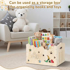 Purple, Wooden Baby Shower Crate Closet,Hollow - Image 7
