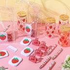 Daifunli 6 Set Sweet Strawberry Baby Shower Prize Gift for Winner Guest - Image 6