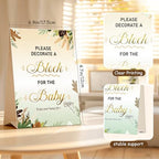 Baby Shower Games Blocks Sign Kit 184pcs for Gender Reveal Games Party - Image 3