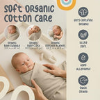 ARI MES Baby Gift Set for Newborns, Baby Shower Gift Basket with Swaddle - Image 3