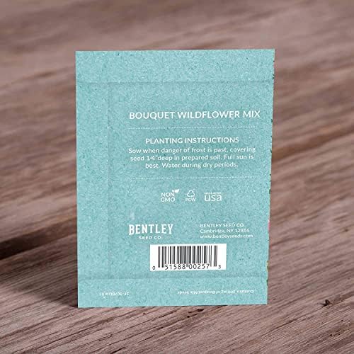 Bentley Oh Baby Wildflower Seed Packets, 25 Non-GMO Pre-Filled Favors for Baby Shower Guests, Wild Flower Party Gifts for Boys or Girls - Image 6