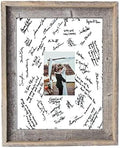 BARNWOODUSA Wedding Guest Signature Frame 8x10 Photo, 10-Opening, 18x24 by BarnwoodUSA