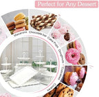 15 PCS Dessert Table Display Set White Cupcake Stand,3 Tiered Tray Stand Cup Cake Tower Holder, Cake Stand Serving Trays Dessert Display Stands for Tea Party Wedding Baby Shower-White - Image 4