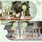 Chunful 6 Set Sage Green One Silly Goose 1st Birthday Decoration 11.8 Inch - Image 5