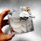 Giftsupstore Wedding Favors Guests Bulk- 50 Set of Elegant Gold Design Orchid Candle -Custom Bridal Shower Gifts, Baby Shower, Personalized Bachelorette Party Candle Favor – Decorative Floral Candles - Image 3
