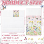 Potchen 100 Pcs Linen Feel Napkins Disposable, Hummingbird - Image 4