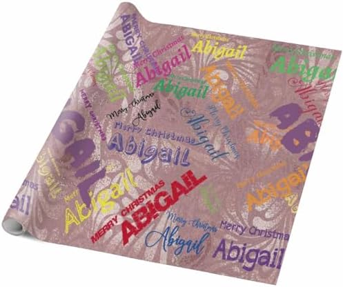 AOFUN Personalized Wrapping Paper for Boys, Men, and Babies Wrap Custom Text - 5 Rolls 58" x 23" - Image 5