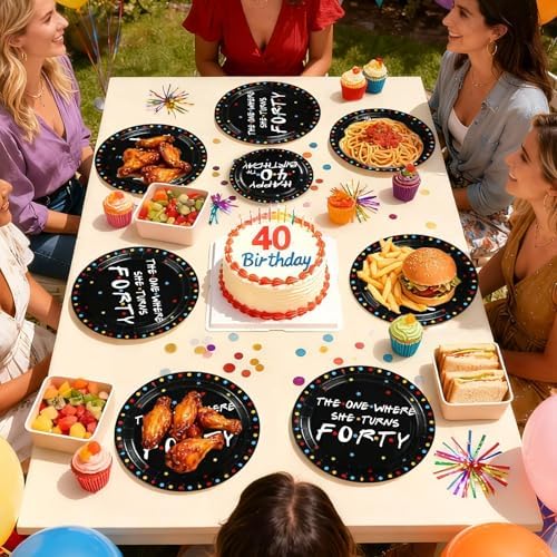 Greencian 96Pcs iFriends Themed Birthday Party Decorations, Serves 24 - Image 6