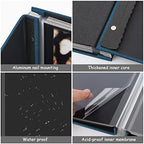 Zesthouse Photo Album Self Adhesive Pages, 60 Pages Magnetic Scrapbook Albums with Sticky Page, Photos Album Holds 8x10 & 5X7 & 4x6 & 6x8 & 3x5, Large Picture Book Ideal Gift for Family Wedding Baby - Image 5