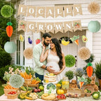 Kriyokiaa Locally Grown Baby Shower Decorations, Locally Grown Banner and Farm Stand Sign Decor - Image 5