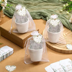 Ctosree 50 Sets Let Love Grow Wedding Favors for Guests Wedding Party Favor - Image 2