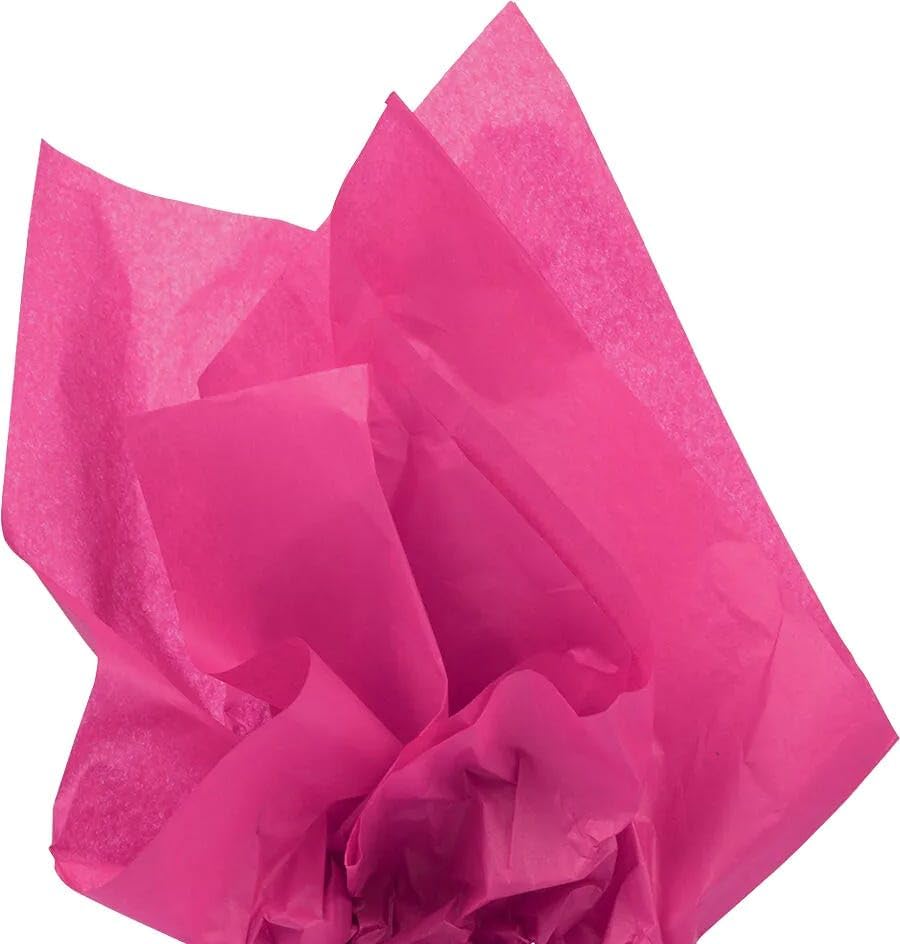 JAM Paper Tissue Paper - Fuchsia Pink - 100 Sheets/Pack by JAMPaper