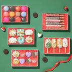 RomanticBaking 50 Pack Small Cookies Boxes with Window 9 1/2" x 6" x 1 1/4" Pastry Bakery Boxes for Macaron,Cakesicle,ricek rispy treats, Browine - Image 6
