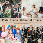 Audio Phone Guest Book Audio Guestbook Wedding Phone Record Guest Voice for Birthdays Party Graduation Baby Shower Retirement Special Occasions, White - Image 5