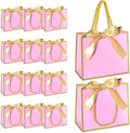 EQOREIIN 50 PCS Small Gift Bags with Handles, 5.5x 2.5x4.7 Inches Mini Bag by EQOREIIN