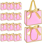 EQOREIIN 50 PCS Small Gift Bags with Handles, 5.5x 2.5x4.7 Inches Mini Bag by EQOREIIN