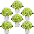 Light Green Flower Table Centerpieces - Set of 6 by DIYDOFUN