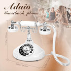 Wedding Phone Guest Book,Audio Guestbook,Vintage Wedding Guestbook Alternative,Audio Phone Guest Book for Wedding Baby Shower Retirement Graduation Birthday Party & More! (White) - Image 6