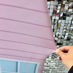 Pink Barn Door Arch Backdrop Cover for Cows Farm Birthday Party Arched Background Stand Stretchy Fabric Covers Baby Shower Cake Banquets Parties Decorations 4x7FT - Image 3