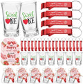 Pickmesh 25 Set Strawberry Shot Glasses Bottle Opener Keychain Baby Shower by Pickmesh