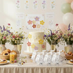 Sliner 50 Sets Baby Shower Wildflower Shot Glass Gift Bulk for Guests - Image 6