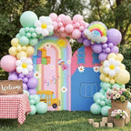 112 Pcs English Teacher Arch Backdrop Covers Set - Image 3
