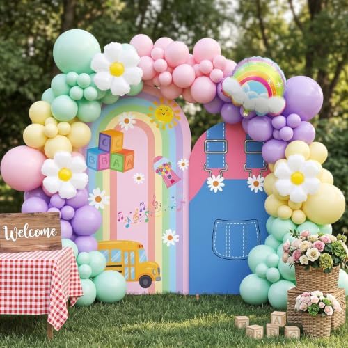 112 Pcs English Teacher Arch Backdrop Covers Set - Image 3