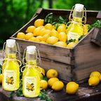 Havawish 20 Sets 4 oz Limoncello Bottles Swing Top Glass Bottles - Image 6