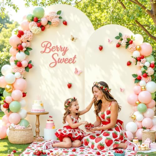 Beige and Sage Green Arch Backdrop Cover Set of 2-7.2 and 6ft Spandex Wedding Arch Covers Stretchy Backdrop for Baby Shower Bridal Shower Birthday Party Photo Balloon Arch Stand Cover - Image 5