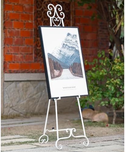 Heavy Duty Easel Stand for Wedding Sign, Adjustable Metal Display Easel - Image 7