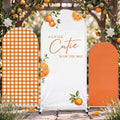 Tingjoo 3 Pcs a Little Cutie is on The Way Baby Shower Arch Backdrop Cover by Tingjoo