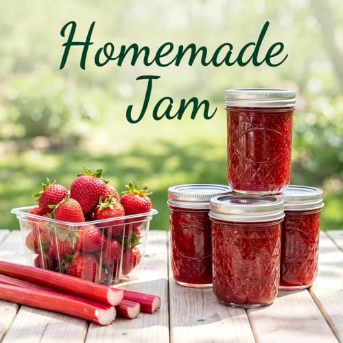 Accguan Glass Mason Jars 16 oz,12 Pack Pickling Jars with Regular Lid - Image 6