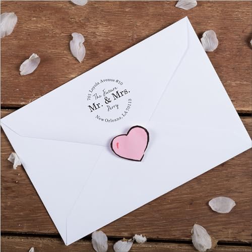 Personalized Self Inking Return Address Stamp, Future Mr and Mrs - Image 6