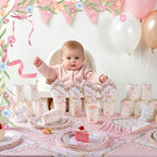 350PCS Pink Silly Goose Baby Shower Decorations for 50 Guests - Image 4