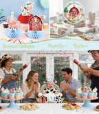 Farm First Birthday Decorations for Boy,Serves 25 Guests - Image 5