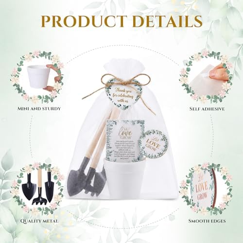 Amyhill 50 Sets Let Love Grow Wedding Favors for Guests Bulk - Image 3