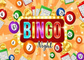 15X8FT Bingo Night Backdrop Banner Bingo Game Night Party Decorations Contest Cards Gold Coins Photo Background for Man Boys Gamer Gaming Night Party Supplies by DePhotoBackdrop