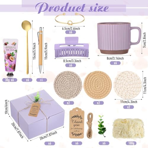 Reallnaive 61 Pcs Baby Shower Prizes for Game Winners, Purple - Image 2