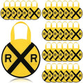 Tranqun 36 Pcs Train Party Favor Bags with Handle Non Woven by Tranqun