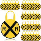 Tranqun 36 Pcs Train Party Favor Bags with Handle Non Woven by Tranqun