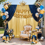 30x10FT Gold Sequin Backdrop Curtain for Party - 6 Panels 5x10FT Wrinkle-Free Shimmer Drapes for Birthday, Wedding, Christmas, Decorations & Photography - Image 7