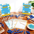 327 Pcs Cartoon Story Baby Shower Game Supply for Girl or Boy Include 200 Activity Card 25 Pencil 1 Don't Say Baby Sign 50 Clothespin 1 Pacifier Hunt Sign 50 Pacifier for Price Is Right Party Decor - Image 4
