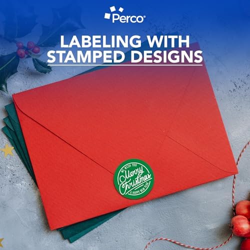 Perco Green Perforated Round Circle Dot Sticker 3-Inch Labels — 10 Rolls, 5,000 Stickers - Product Labels, Shelf Markers & Category Signage, Strong Adhesive - Made in USA - Image 5