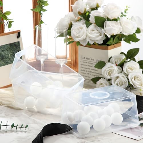 Vinsot 6 Sets Baby Shower Games Twerking Shaking Balls with Belts,White - Image 5