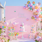 Besutolife Square Arch Backdrop Cover, 8×8 FT Spandex Arch Covers Stretchy Fitted Balloon Arch Stand Cover for Wedding, Birthday Party, Baby Shower, Photo Booth, Graduation Ceremony, Pink - Image 5