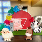 Gemscream 4 Pcs Large Farm Animals Decorations - Image 6