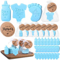 50 Set Baby Shower Soap Favors for Guests, It's A Boy, Blue by Swiffen